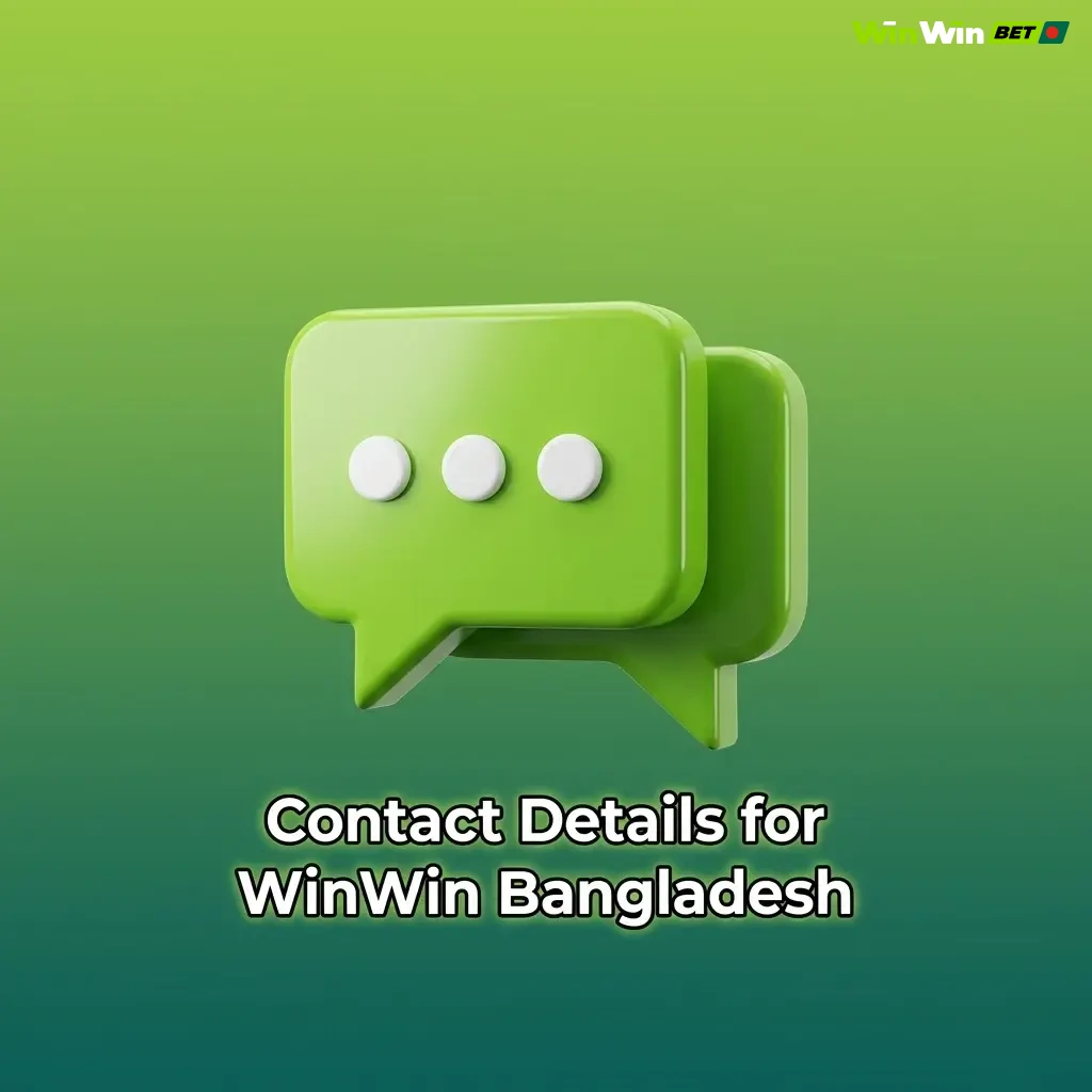 WinWin Bangladesh customer support contact methods including live chat, email, FAQ help centre, and social media channels