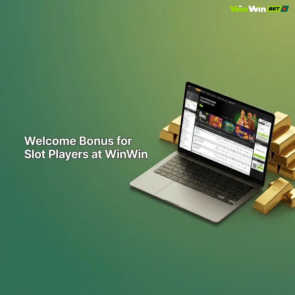 WinWin casino welcome bonus offering up to 48,000 BDT and 150 free spins for new slot players in Bangladesh