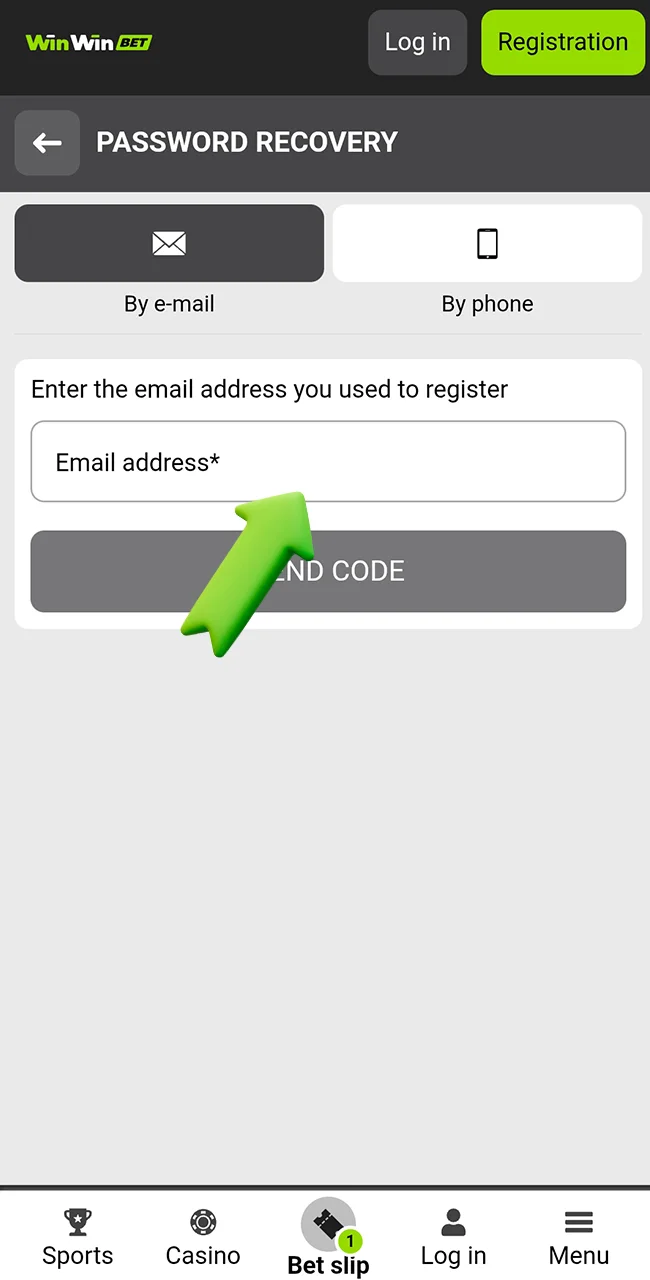 Input your contact info on the WinWin site.